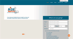 Desktop Screenshot of massridematch.org
